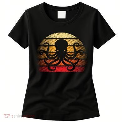 Retro Octopus Vintage Women's T-Shirt