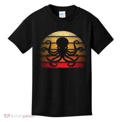 Retro Octopus Vintage Kids T-Shirt