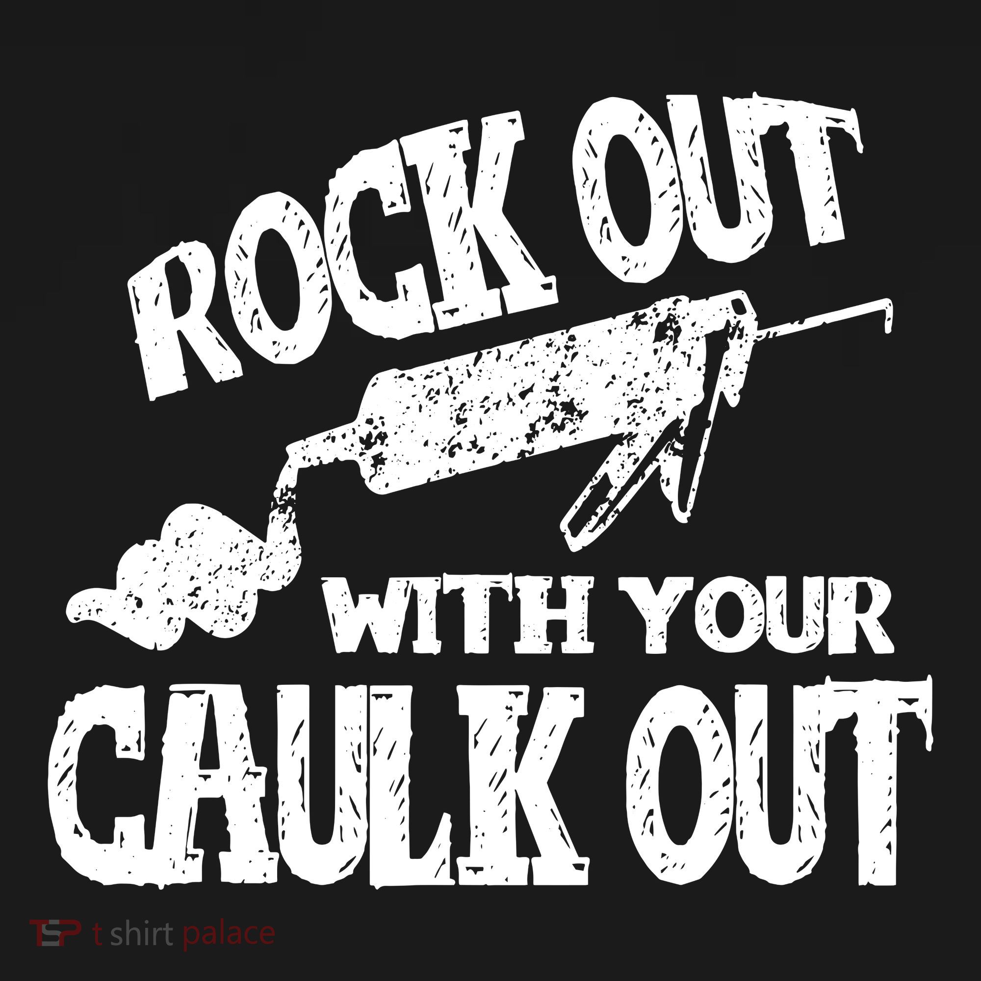 Rock Out With Your Caulk Out Construction Worker Gift Backpack
