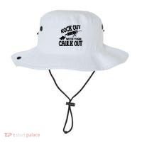 Rock Out With Your Caulk Out Construction Worker Gift Bucket Hat thumb 0