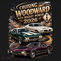 Rocket Power 2026 Woodward Ave M1 Car Cruise Backpack thumb 2