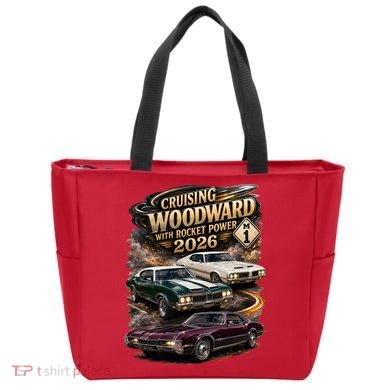 Rocket Power 2026 Woodward Ave M1 Car Cruise Tote Bag