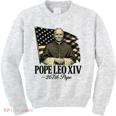 Robert Prevost 267th Pope Leo XIV Kids Sweatshirt