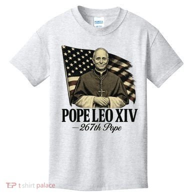 Robert Prevost 267th Pope Leo XIV Kids T-Shirt
