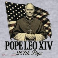 Robert Prevost 267th Pope Leo XIV Women's Sweatshirt thumb 2