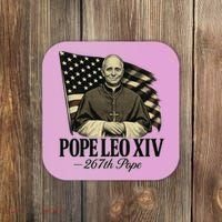 Robert Prevost 267th Pope Leo XIV Coaster thumb 0