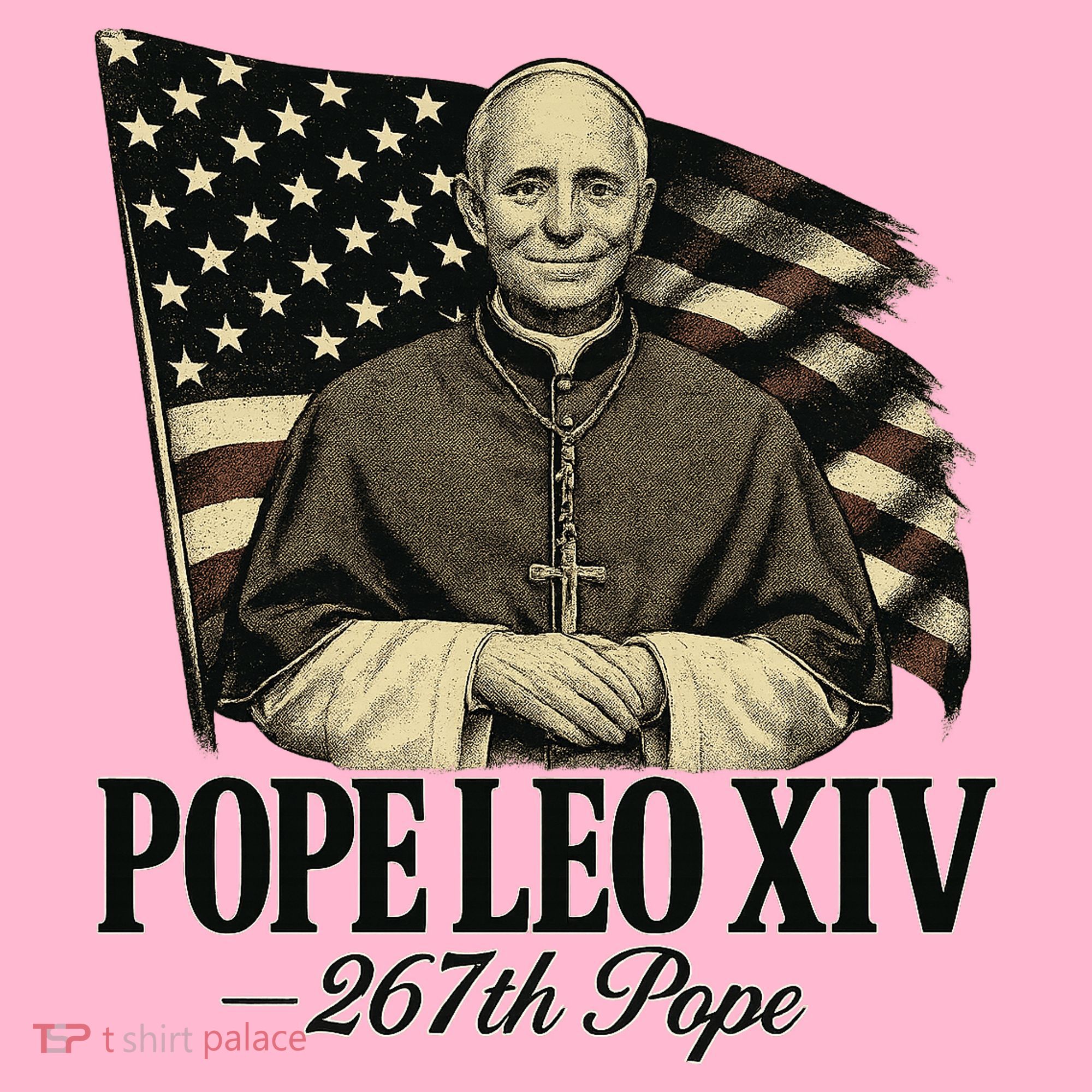 Robert Prevost 267th Pope Leo XIV Coaster