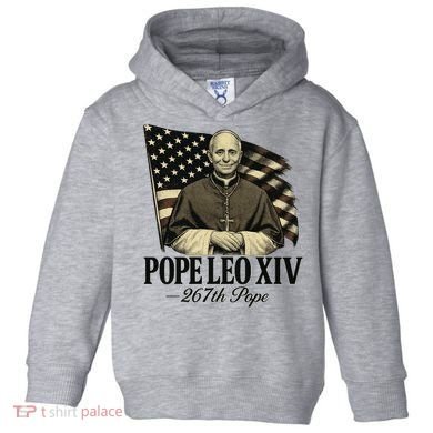 Robert Prevost 267th Pope Leo XIV Toddler Hoodie