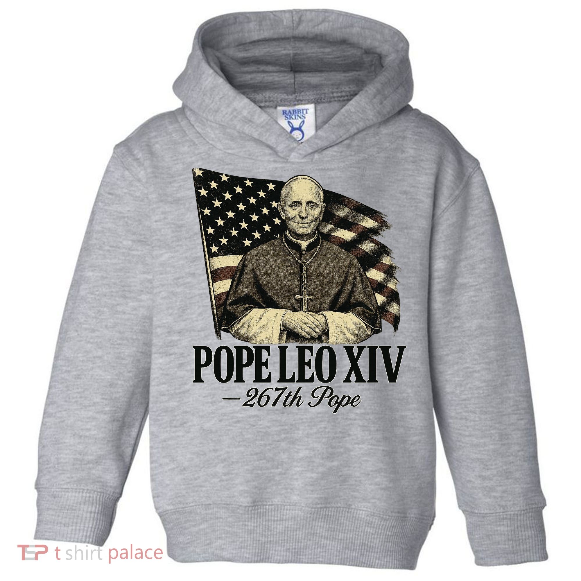Robert Prevost 267th Pope Leo XIV Toddler Hoodie