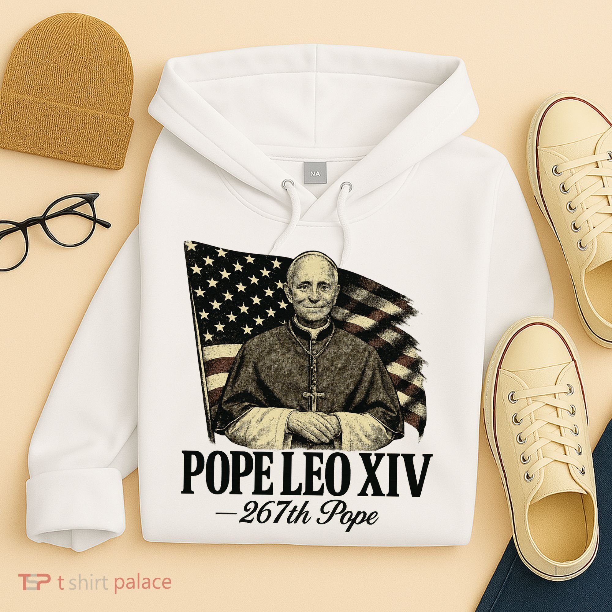 Robert Prevost 267th Pope Leo XIV Hoodie
