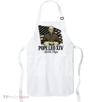 Robert Prevost 267th Pope Leo XIV Apron