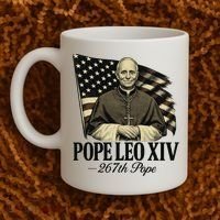Robert Prevost 267th Pope Leo XIV Coffee Mug thumb 2