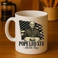 Robert Prevost 267th Pope Leo XIV Coffee Mug thumb 4