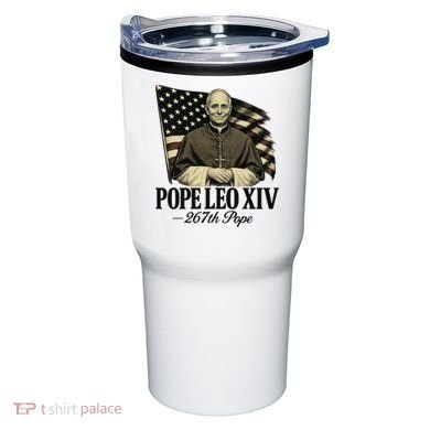 Robert Prevost 267th Pope Leo XIV Tumbler