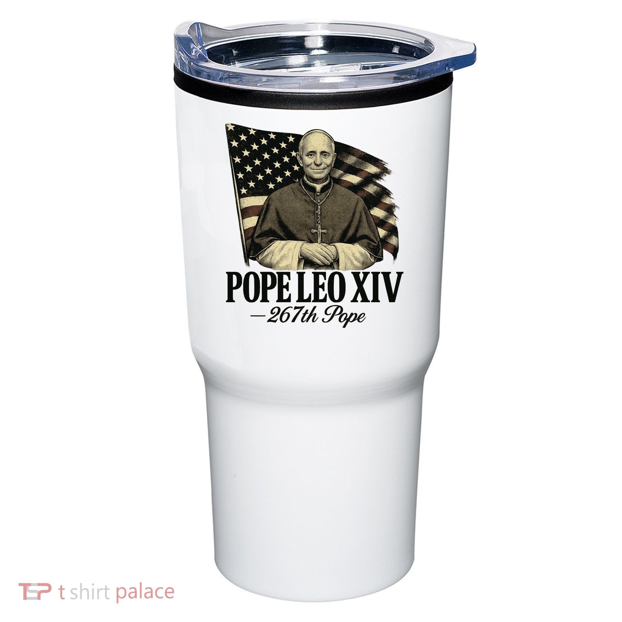 Robert Prevost 267th Pope Leo XIV Tumbler
