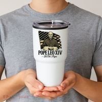 Robert Prevost 267th Pope Leo XIV Tumbler thumb 2