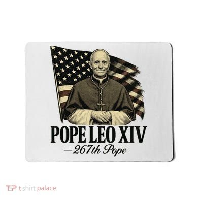 Robert Prevost 267th Pope Leo XIV Mousepad