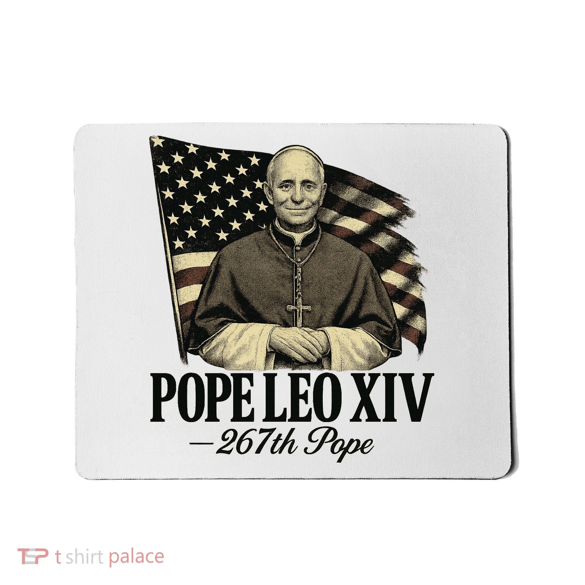 Robert Prevost 267th Pope Leo XIV Mousepad