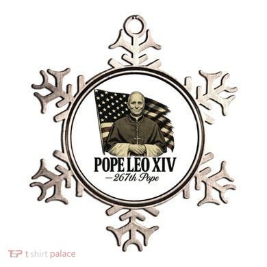 Robert Prevost 267th Pope Leo XIV Ornament