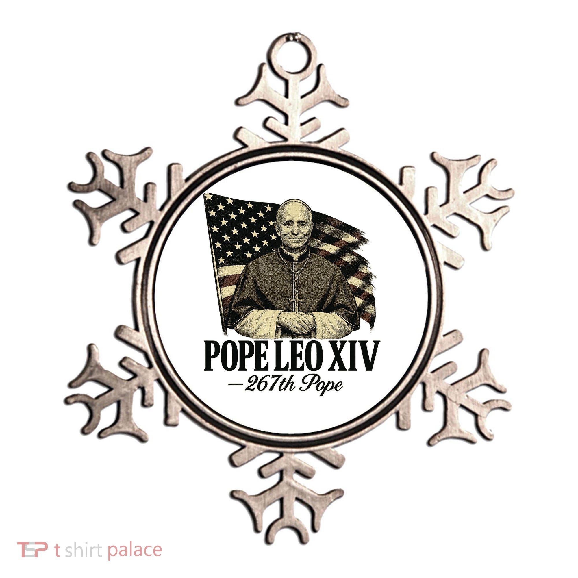 Robert Prevost 267th Pope Leo XIV Ornament