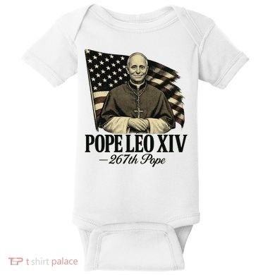 Robert Prevost 267th Pope Leo XIV Baby Bodysuit