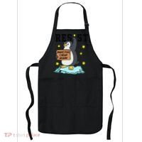 Resist Penguin Activism Graphic Make Fish Cheap Again Apron thumb 0