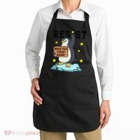 Resist Penguin Activism Graphic Make Fish Cheap Again Apron thumb 2