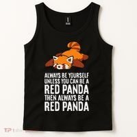 Red Panda Always Be Yourself Unless You Can Be A Red Panda Tank Top thumb 2