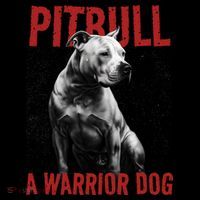 Realistic Pitbull A Warrior Dog Mousepad thumb 1