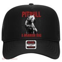 Realistic Pitbull A Warrior Dog Hat thumb 0