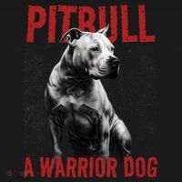Realistic Pitbull A Warrior Dog Visor thumb 3