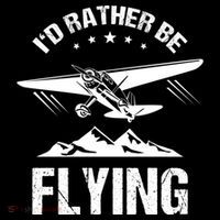Retro Pilot Aviation ID Rather Be Flying Plane Gift Pilot Gift Women's Hoodie thumb 2