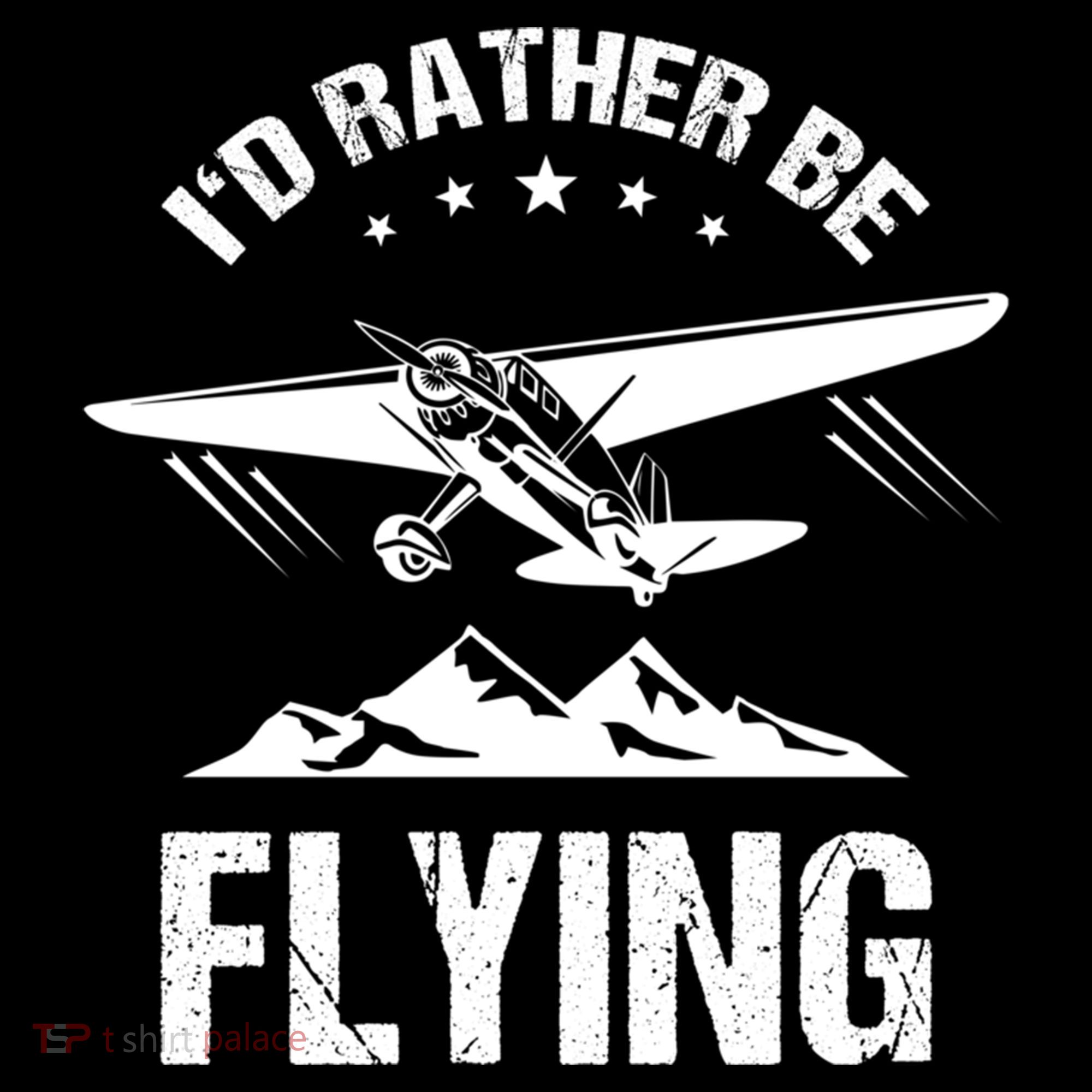 Retro Pilot Aviation ID Rather Be Flying Plane Gift Pilot Gift Women's Hoodie