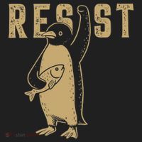 Resist Penguins Activism Women's Sweatshirt thumb 2