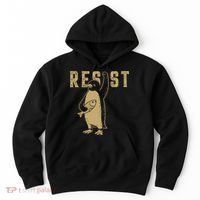 Resist Penguins Activism Hoodie thumb 0