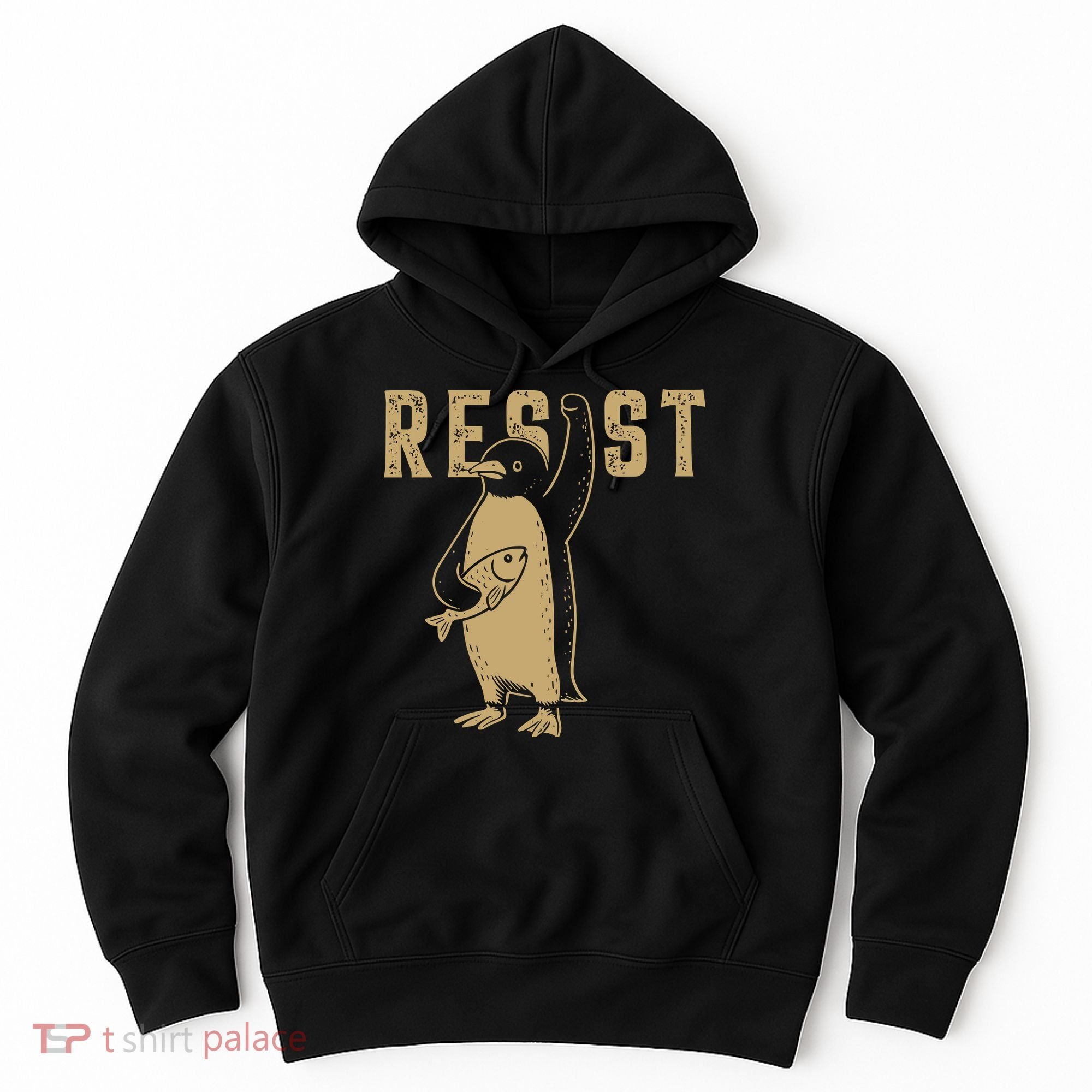 Resist Penguins Activism Hoodie