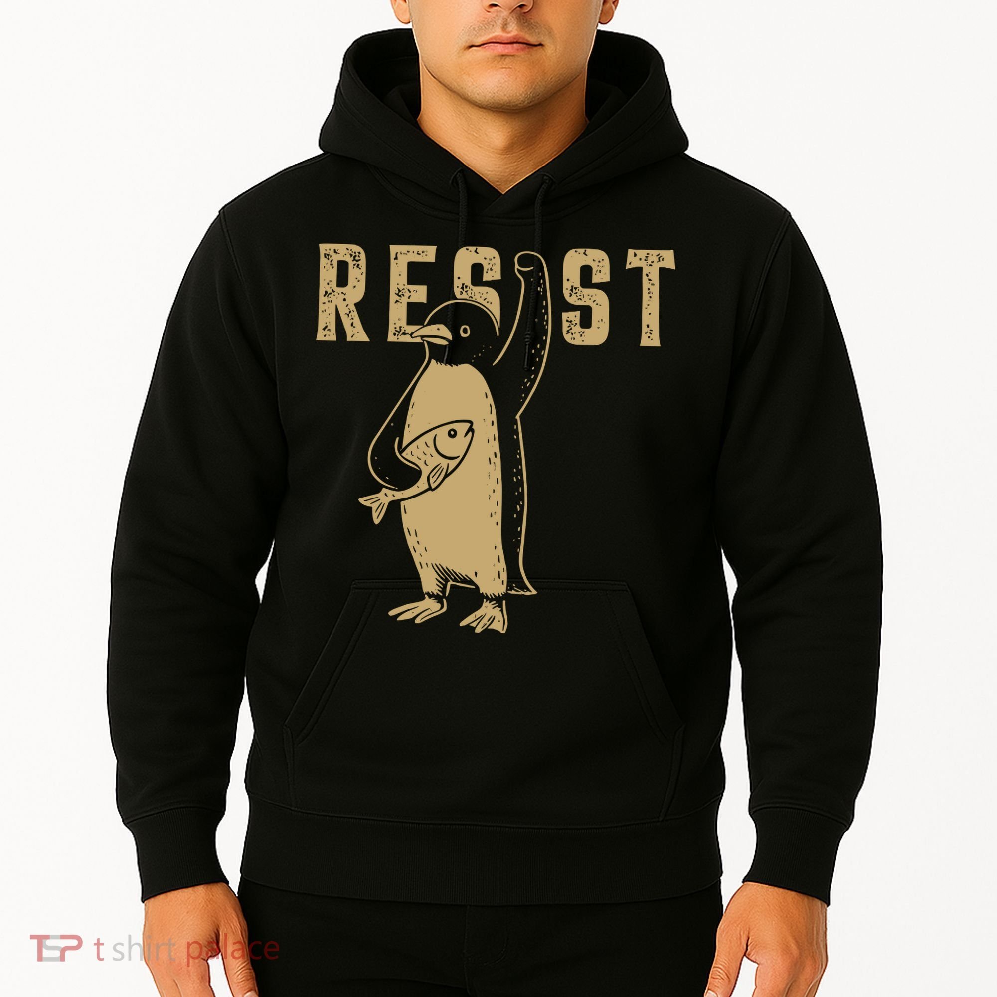 Resist Penguins Activism Hoodie