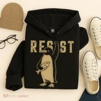 Resist Penguins Activism Hoodie thumb 4
