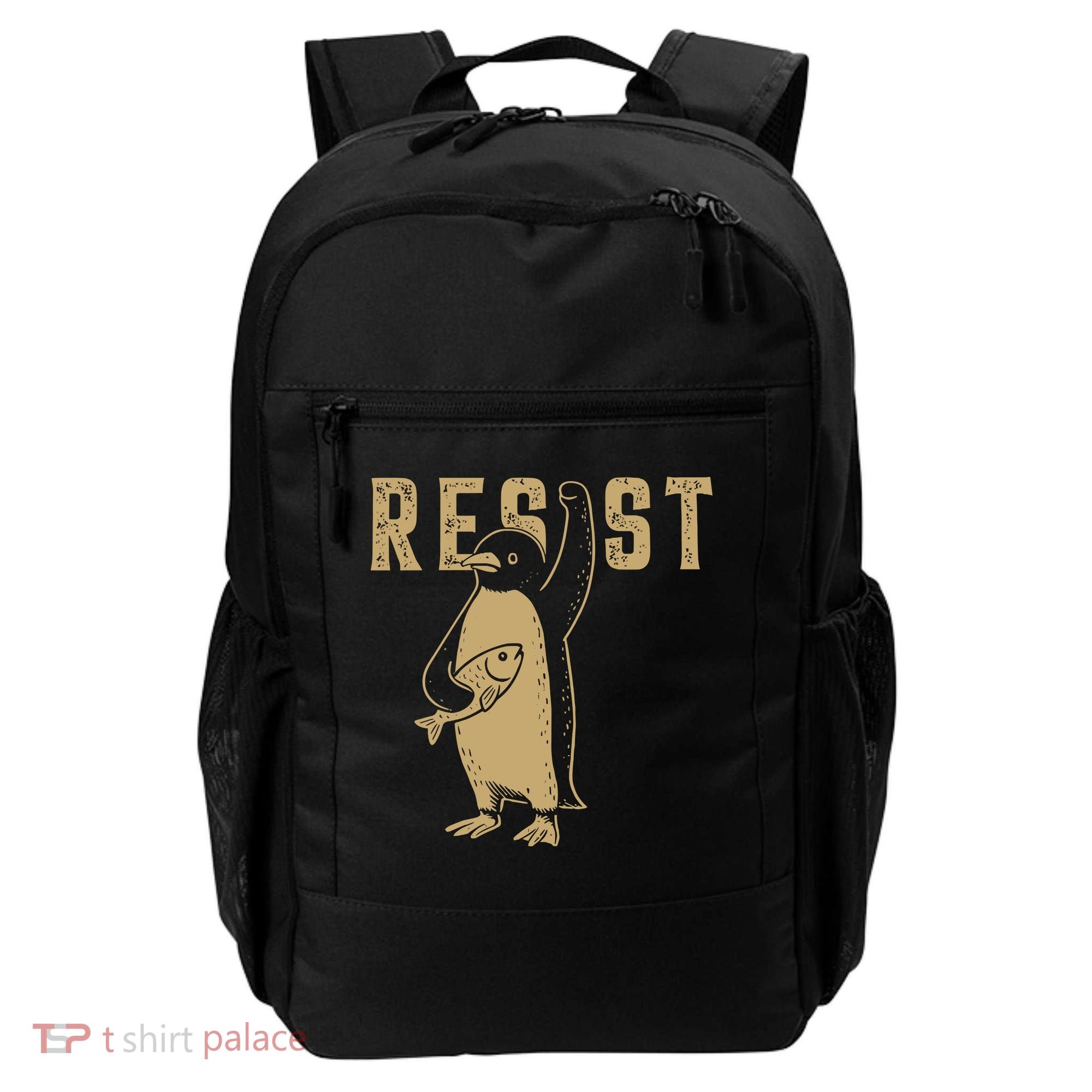 Resist Penguins Activism Backpack