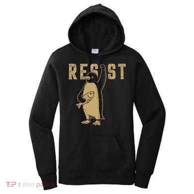 Resist Penguins Activism Women's Hoodie