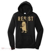 Resist Penguins Activism Women's Hoodie thumb 0