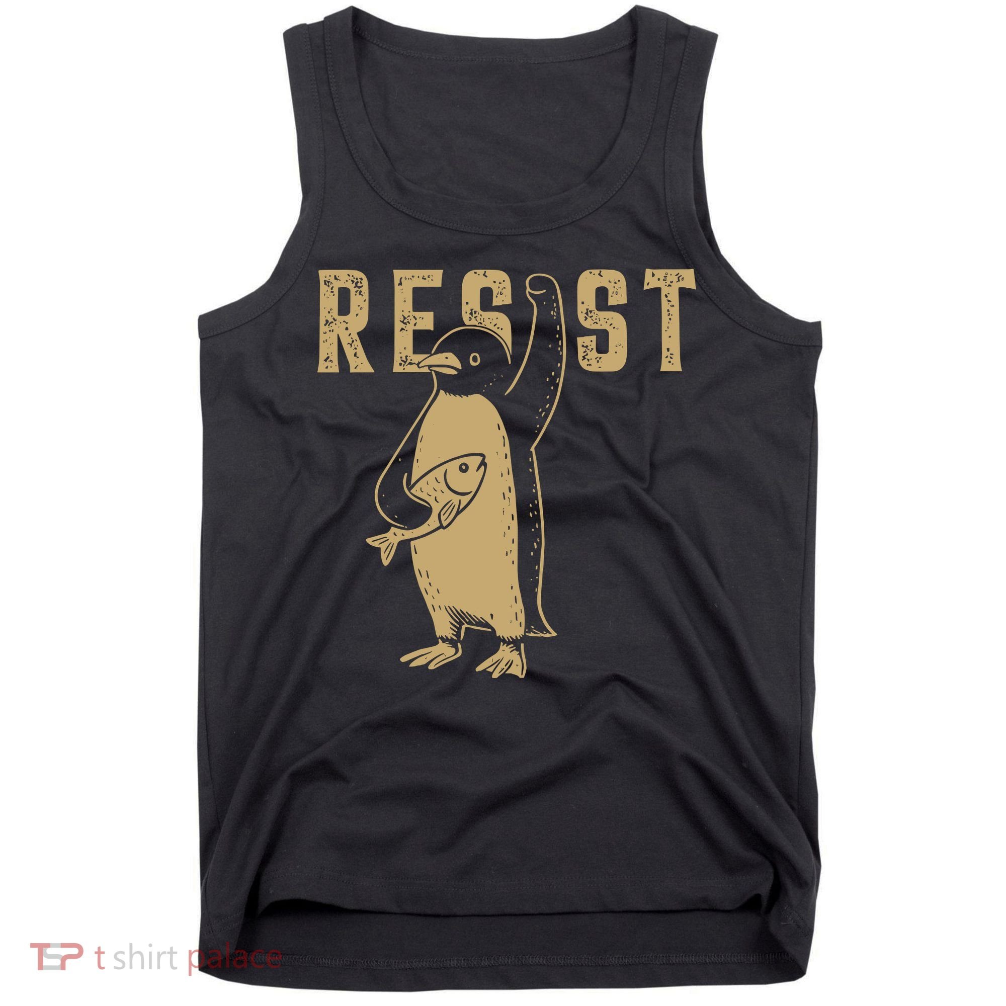 Resist Penguins Activism Tank Top