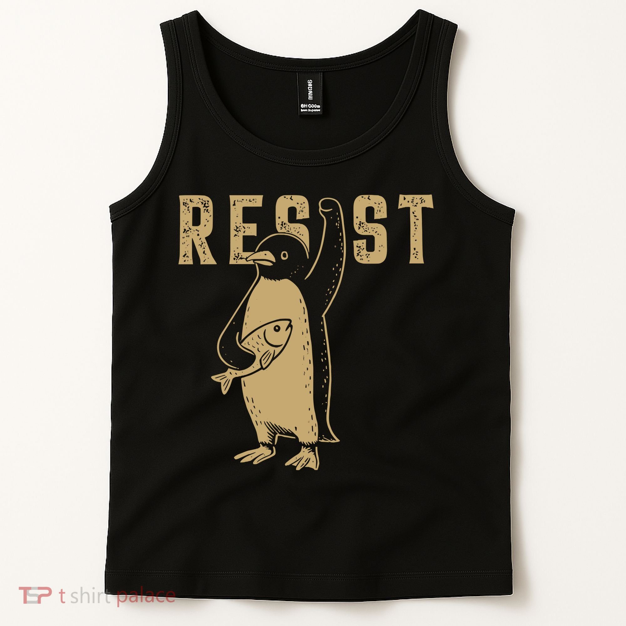 Resist Penguins Activism Tank Top
