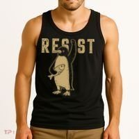 Resist Penguins Activism Tank Top thumb 3
