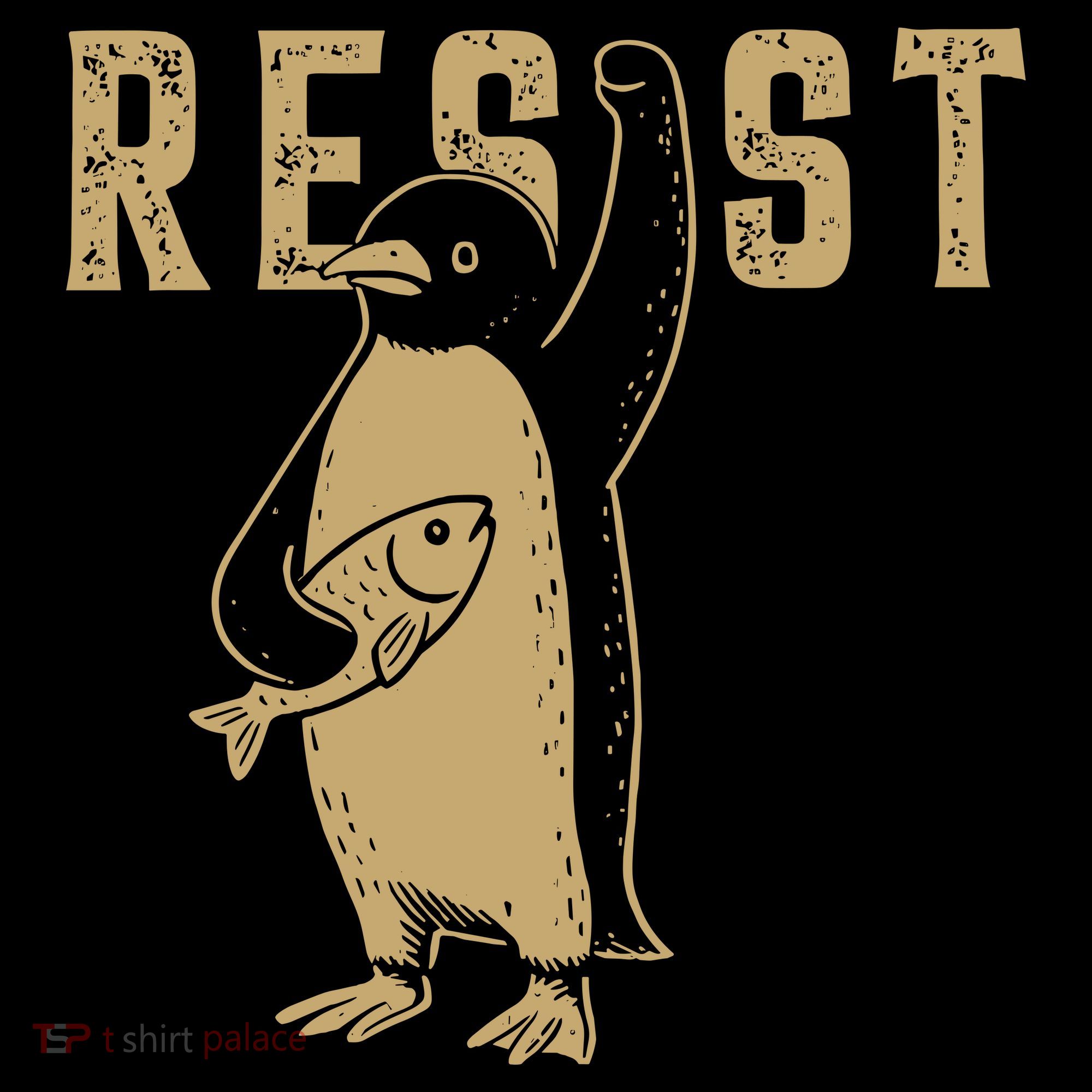 Resist Penguins Activism Toddler T-Shirt