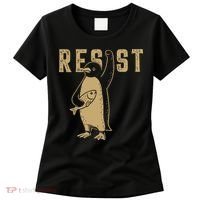 Resist Penguins Activism Women's T-Shirt thumb 0
