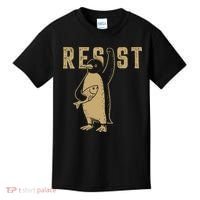 Resist Penguins Activism Kids T-Shirt thumb 0