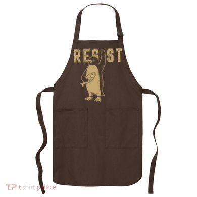 Resist Penguins Activism Apron
