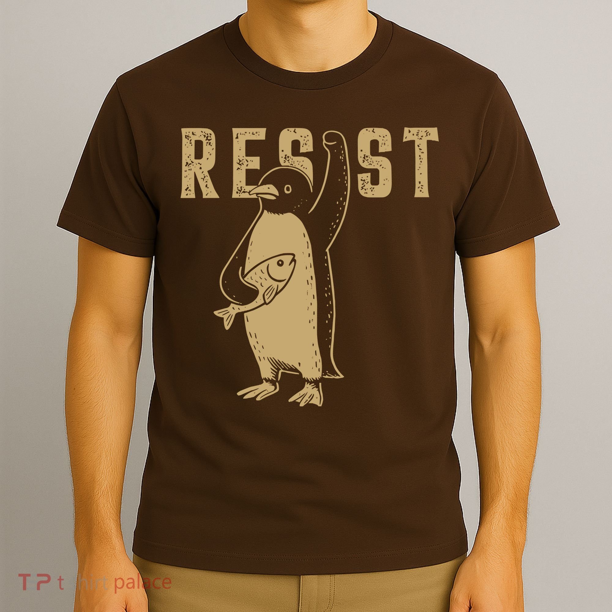 Resist Penguins Activism T-Shirt