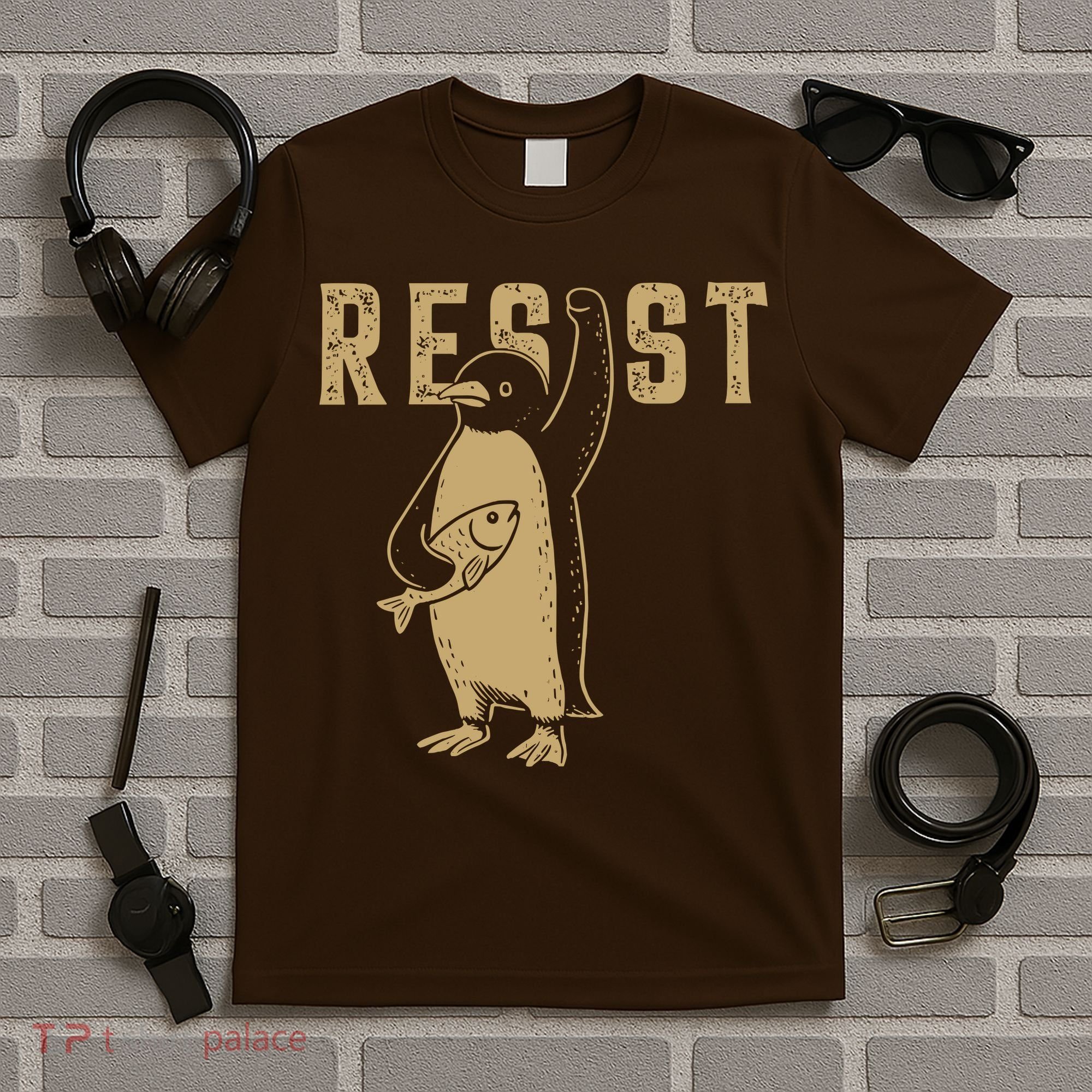 Resist Penguins Activism T-Shirt